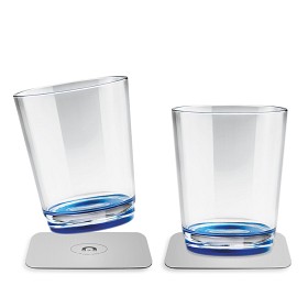 Bilde av Magnetiska plastglas Silwy, 2-pack Blå