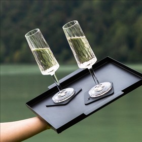 Bilde av Magnetiska Champagneglas i plast Silwy, 2-pack