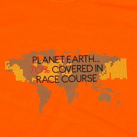 Bilde av Planet Earth... 70% covered in race course
