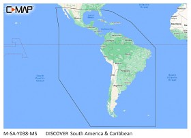 Bilde av C-Map Discover - South America and Caribbean
