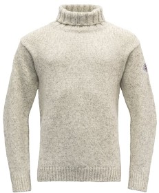 Bilde av Devold Nansen Sweater High Neck Unisex Grey Melange