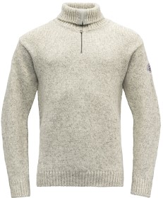 Bilde av Devold Nansen Sweater Zip Neck  Grey Melange