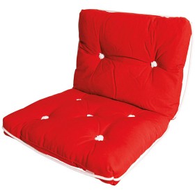 Bilde av Kapock-kudde röd dubbel