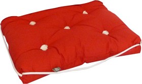 Bilde av Kapock-kudde röd enkel