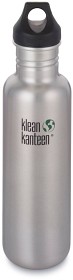 Bilde av Klean Kanteen 800 ml Classic with Loop Cap Brushed Stainless