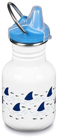 Bilde av Klean Kanteen Kid Classic 355 ml with Sippy Cap Sharks