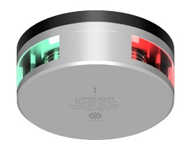 Bilde av Lopolight 1nm Combined sidelight, hor. mount upside-down <12m, w/FB base