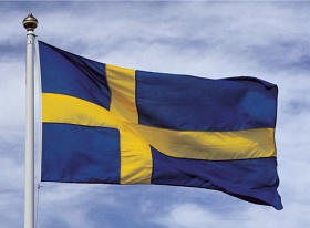 Bilde av Nationsflagga Sverige