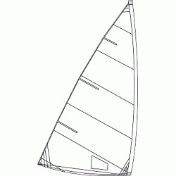 Bilde av Optiparts Sail For 4.7 Laser®, Not For Racing 
