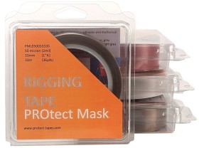 Bilde av PROtect Mask Tape 50micron 25mm 33m Grå