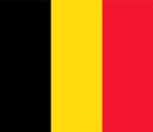 Høflighetsflagg Belgien 30x20cm