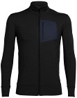 Icebreaker M's Momentum LS Zip Black/Black