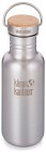 Klean Kanteen 532 ml Reflect with Bamboo Cap Brushed Stainless