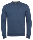 Sail Racing Bowman Logo Sweater - Denim Blue