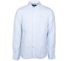 Sebago Anthony Linen Shirt B.D Light Blue